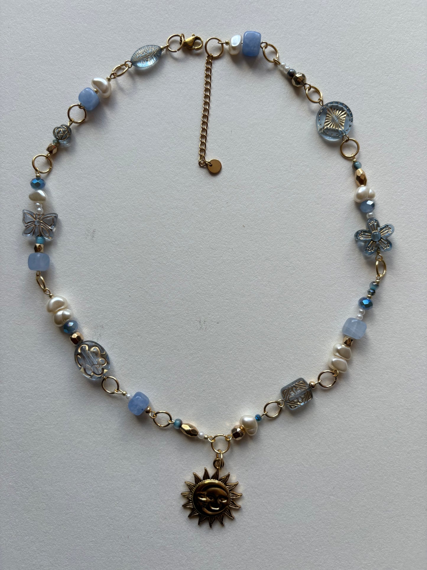 honeycomb necklace