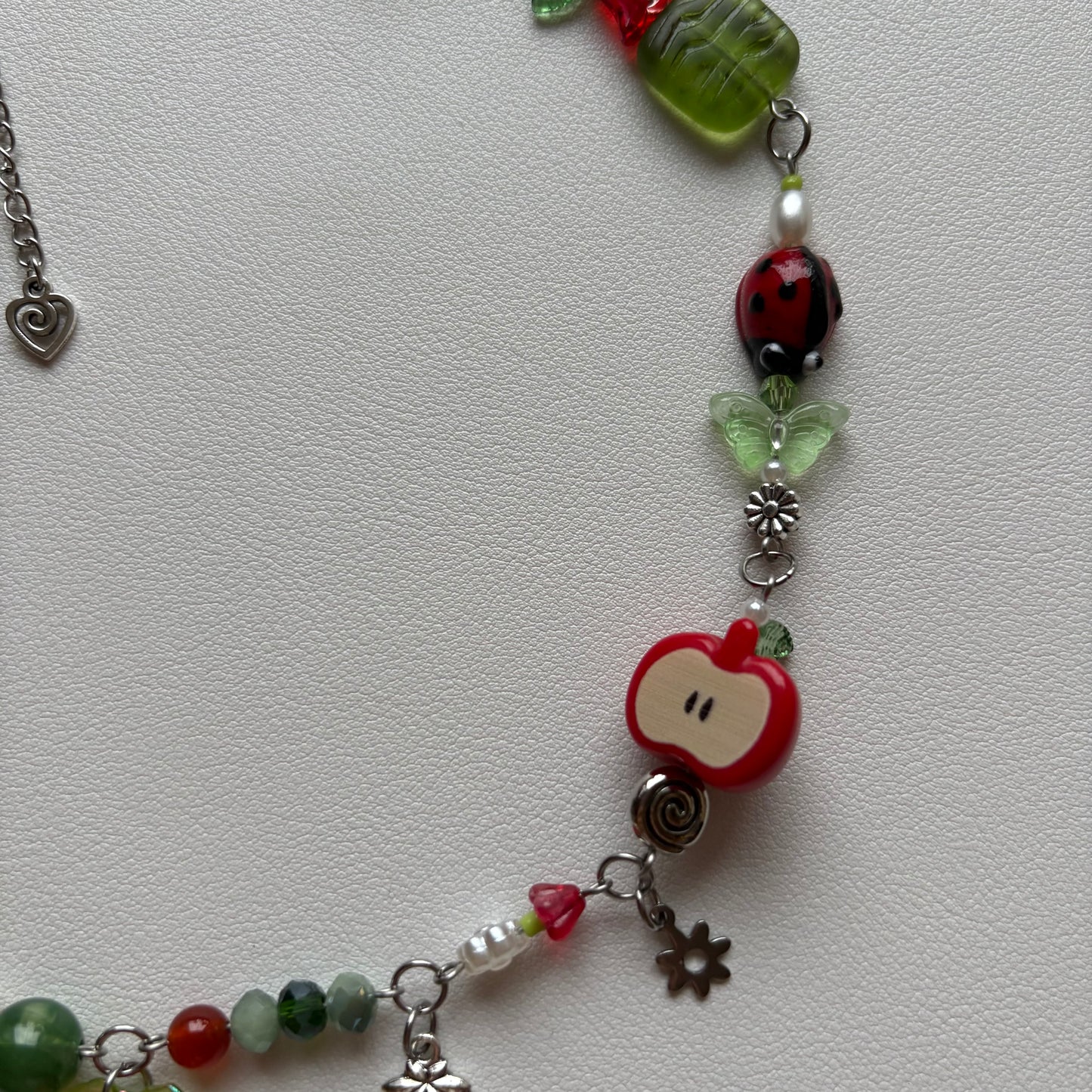 very hungry caterpillar necklace