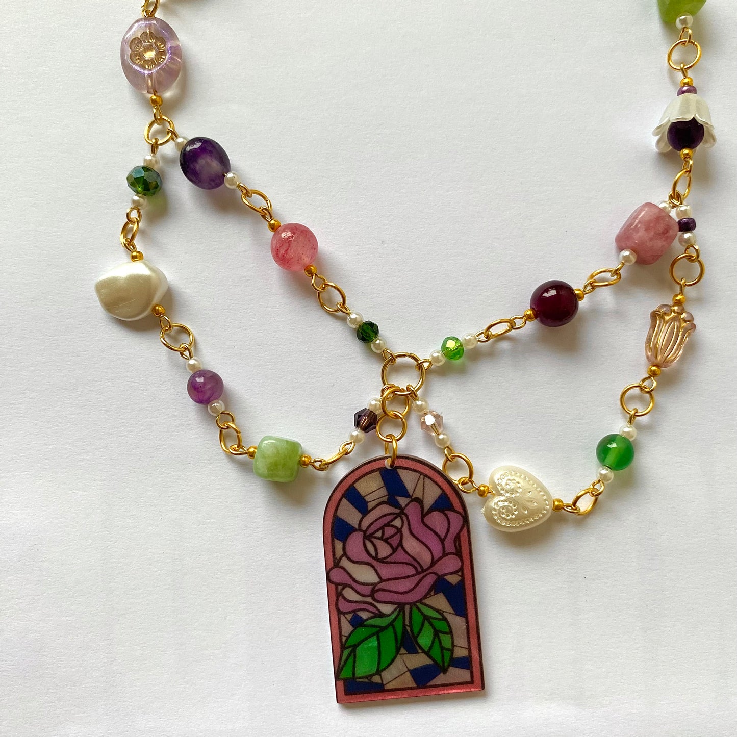 rose garden necklace