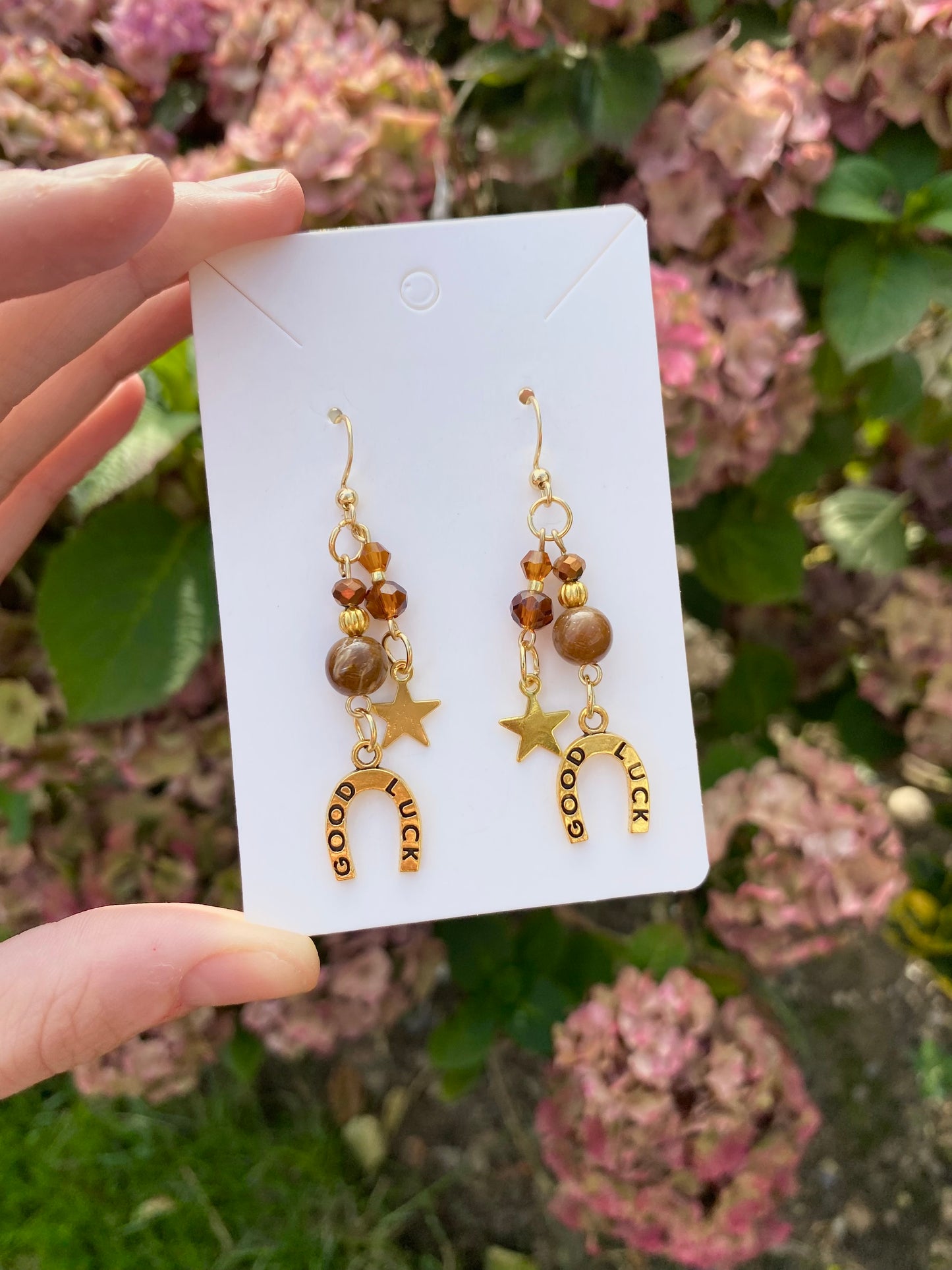 horse shoe earrings