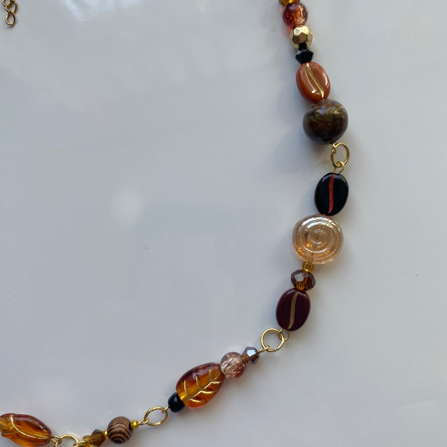 evening coffee necklace