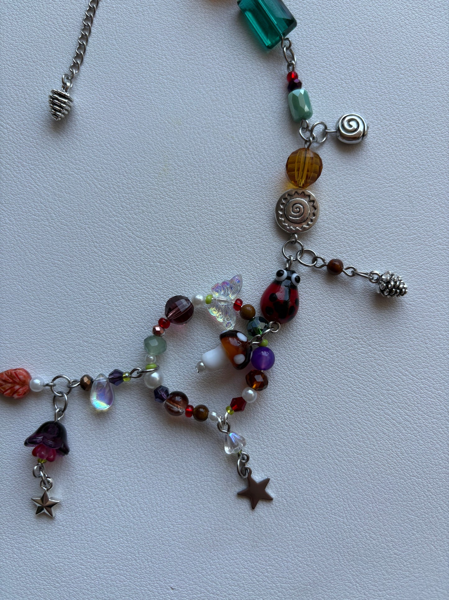 ed’s bug collection necklace
