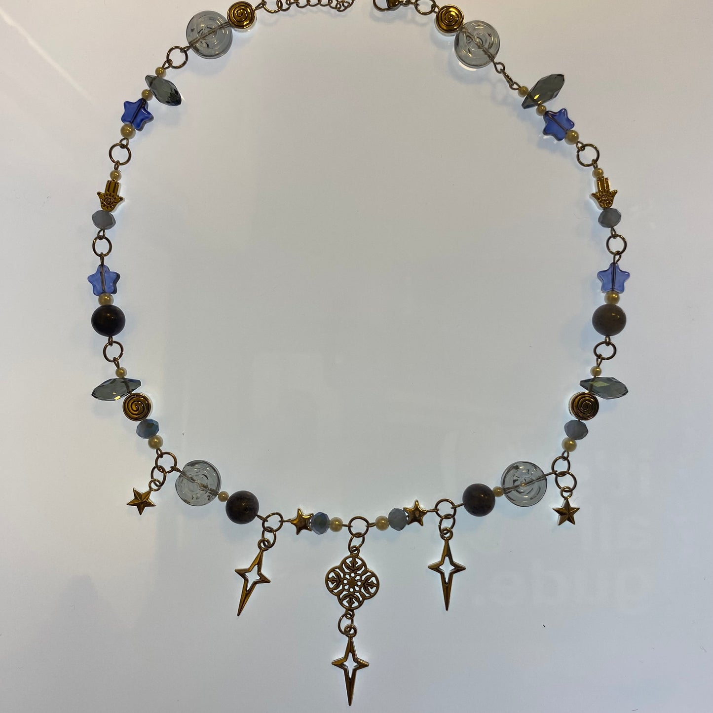 dagger star necklace