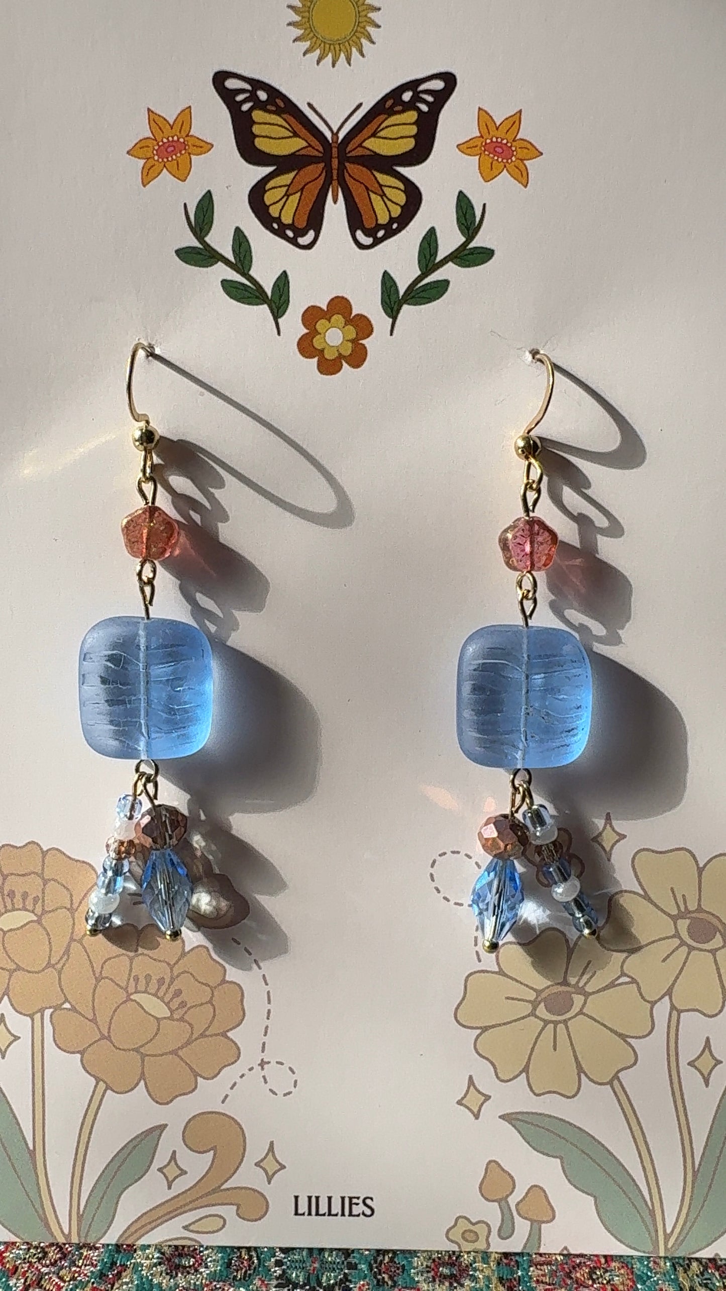vintage summer earrings