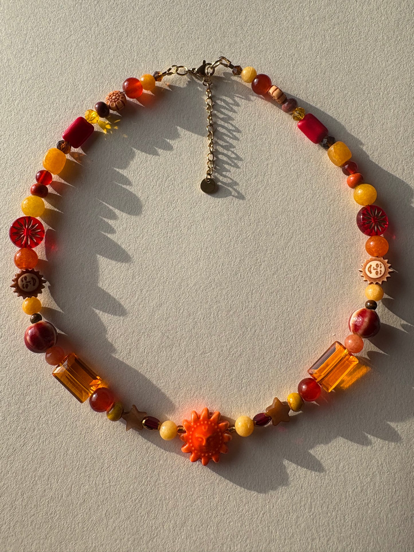 rising sun necklace
