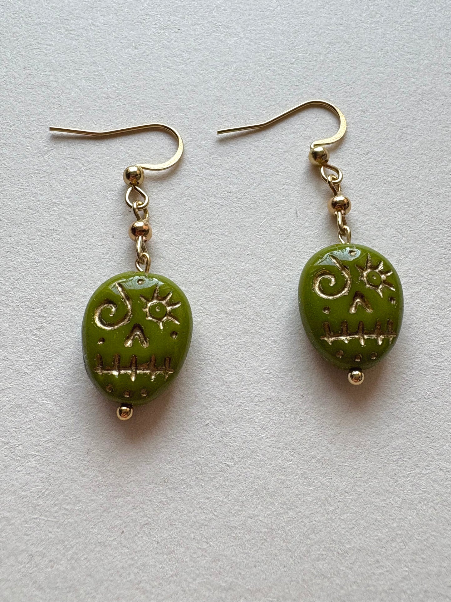 zombie earrings
