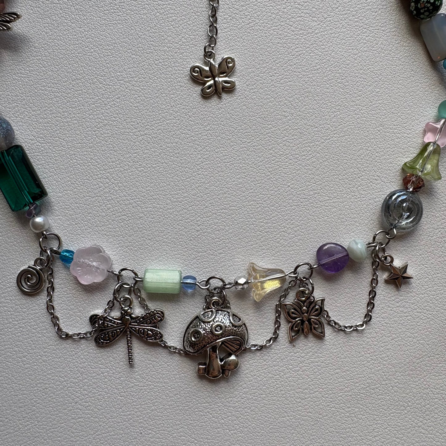 mushroom necklace