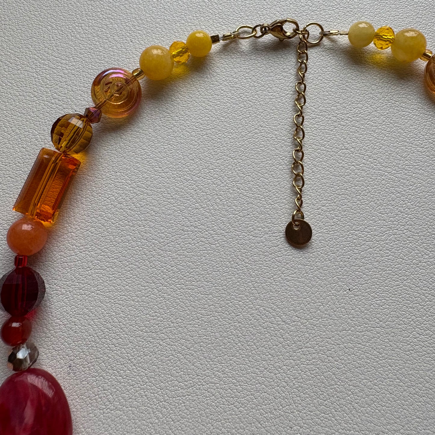 sunset necklace