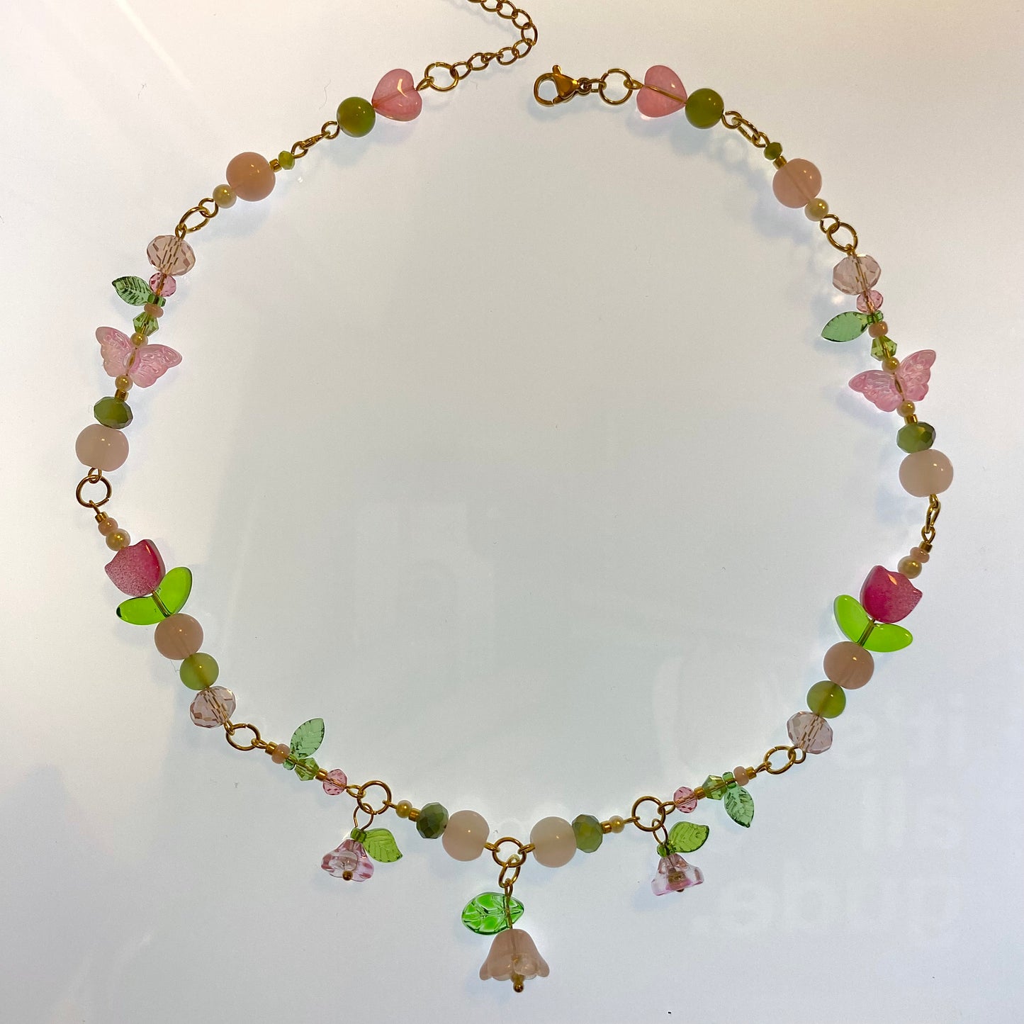 flower garden necklace