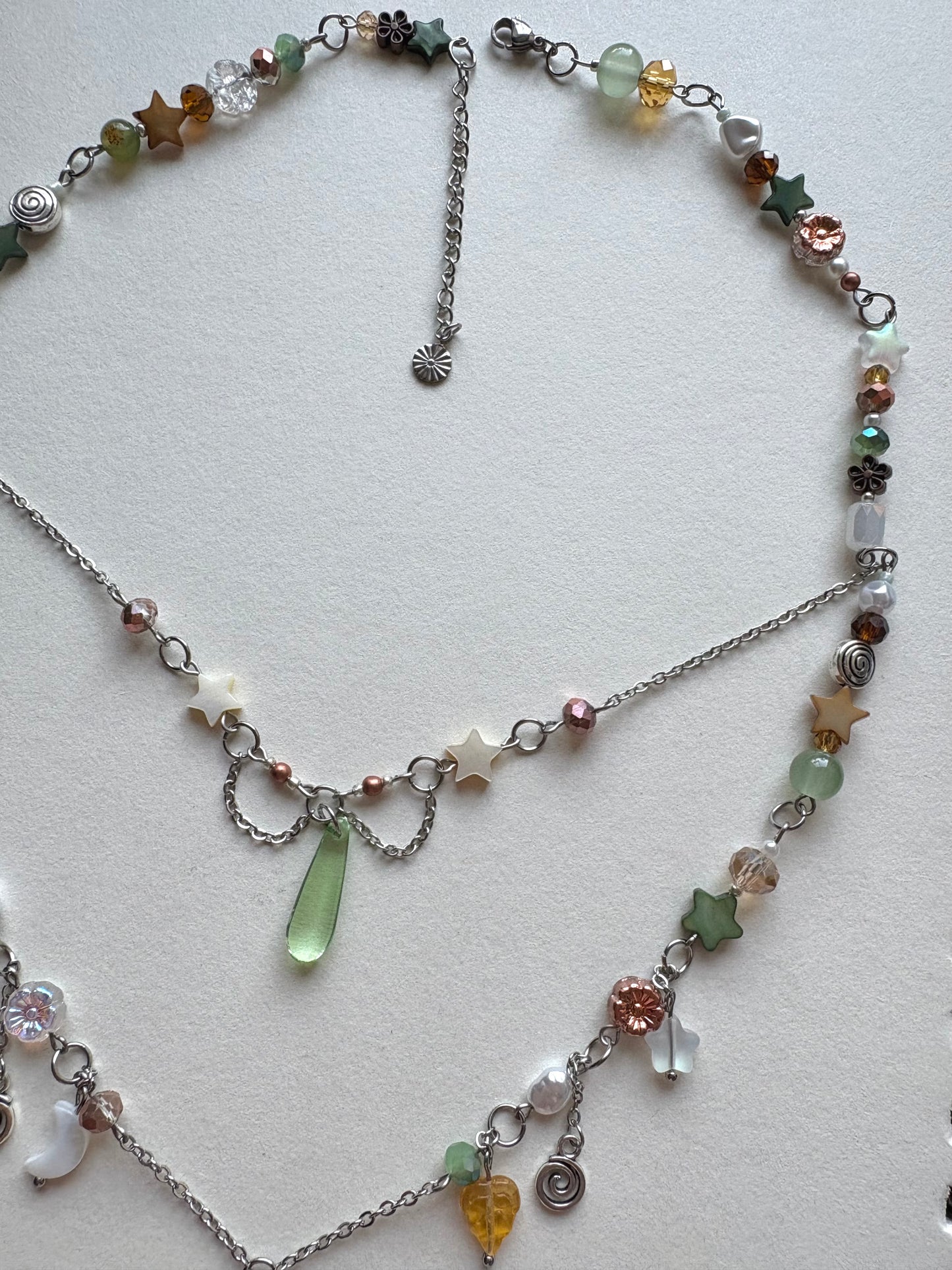 dragonfly necklace silver