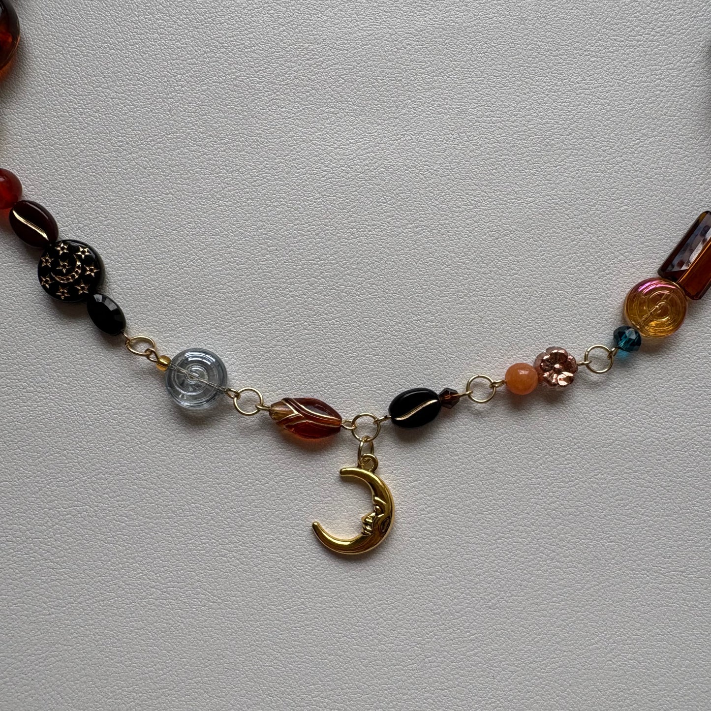 evening coffee necklace