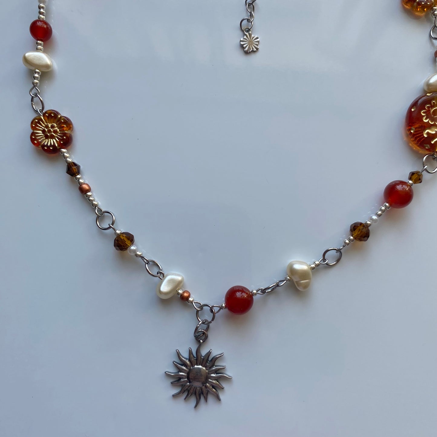 silver regret me necklace