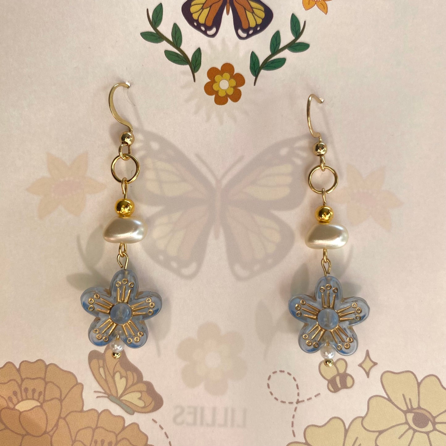 honeycomb earrings