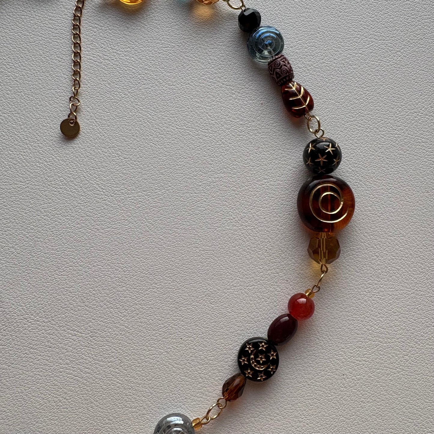 evening coffee necklace
