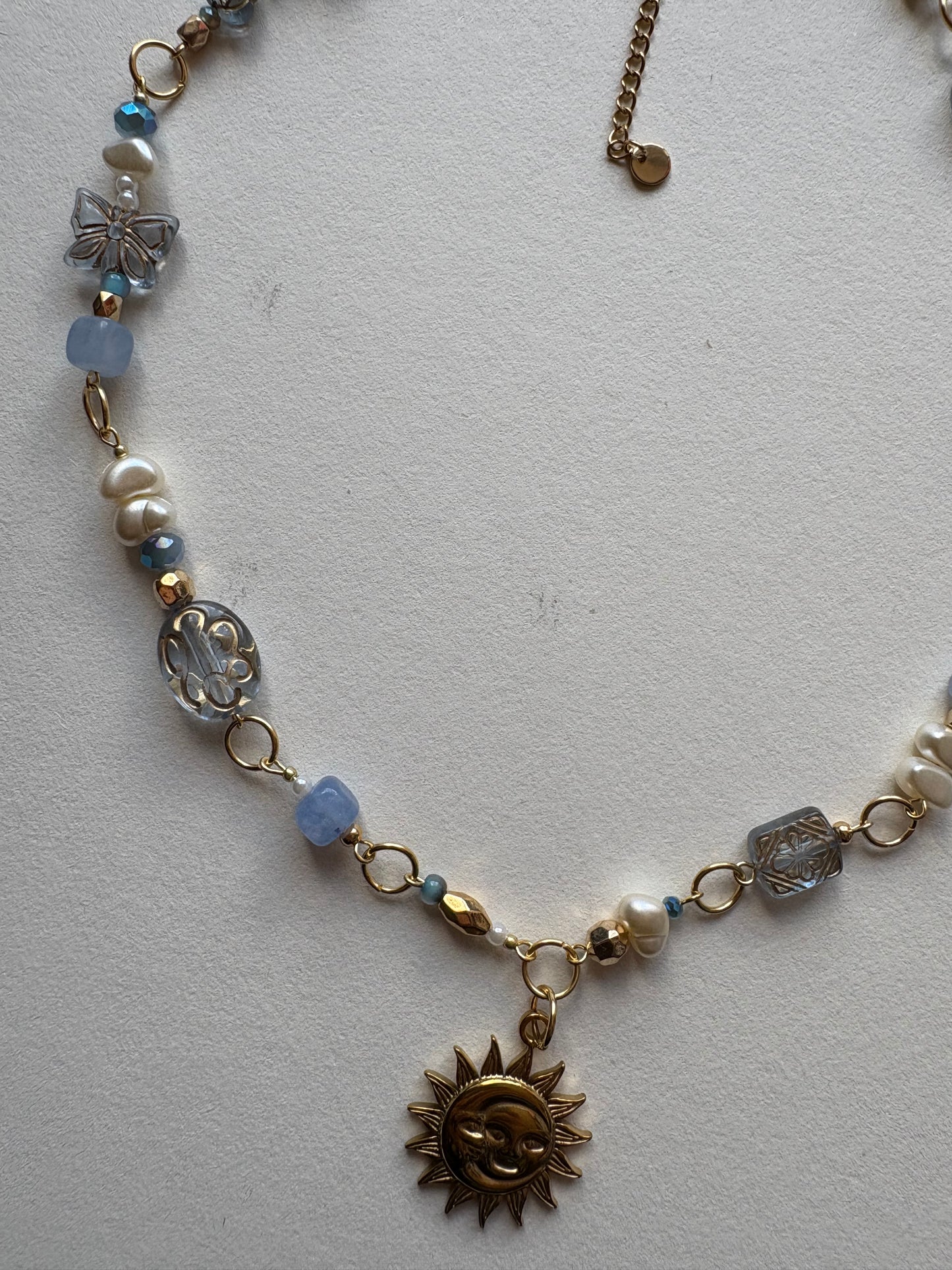 honeycomb necklace