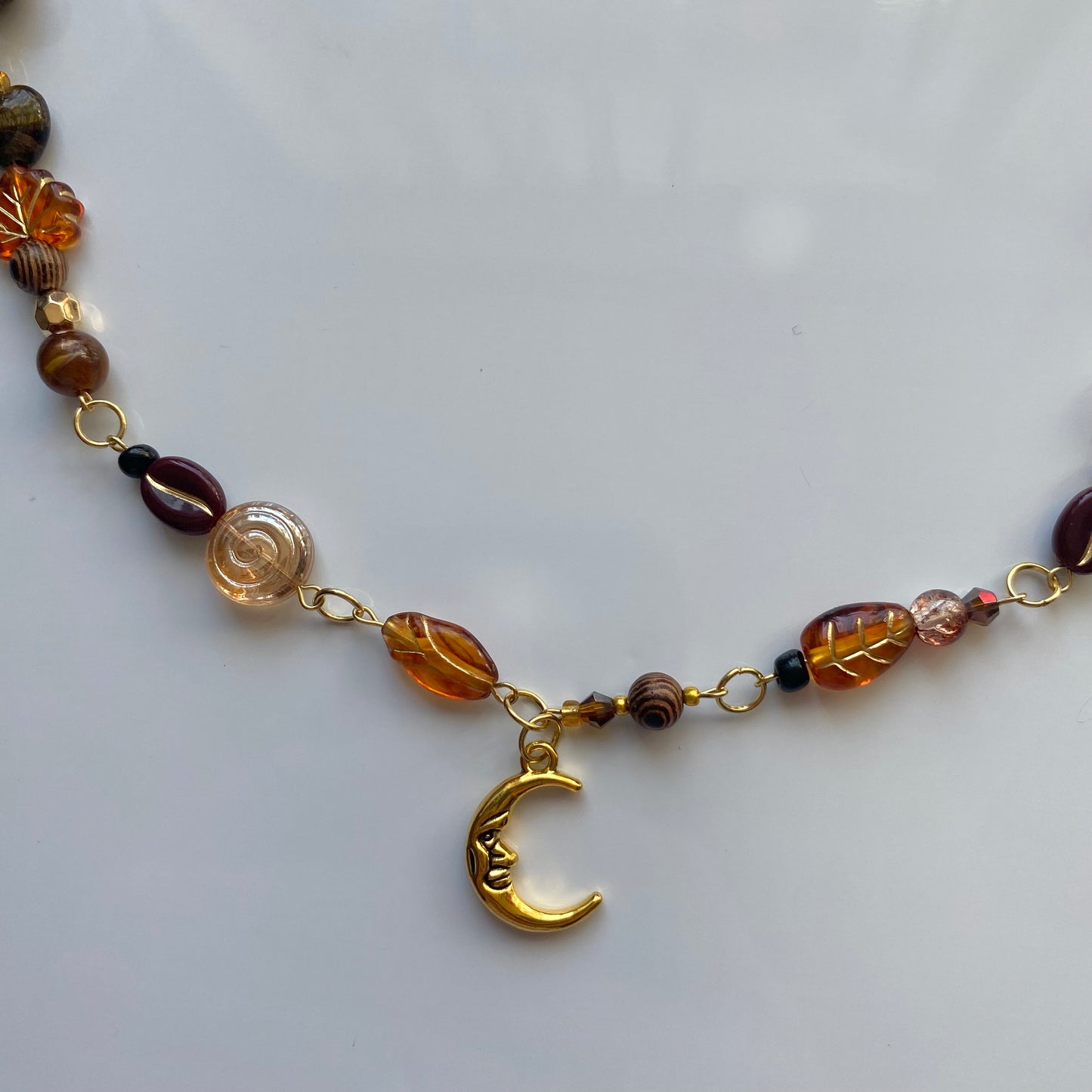 evening coffee necklace