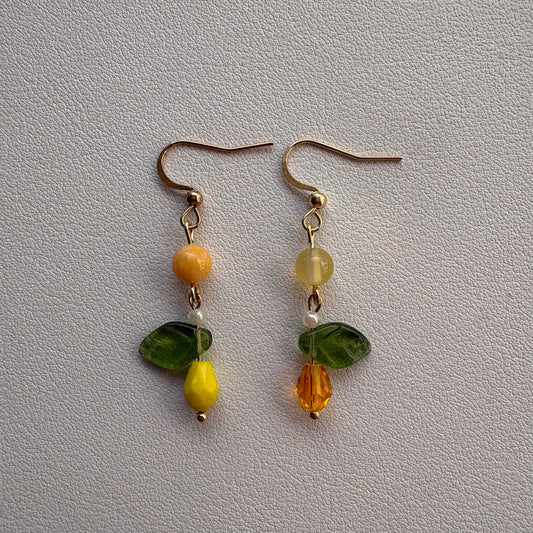 little lemon earrings