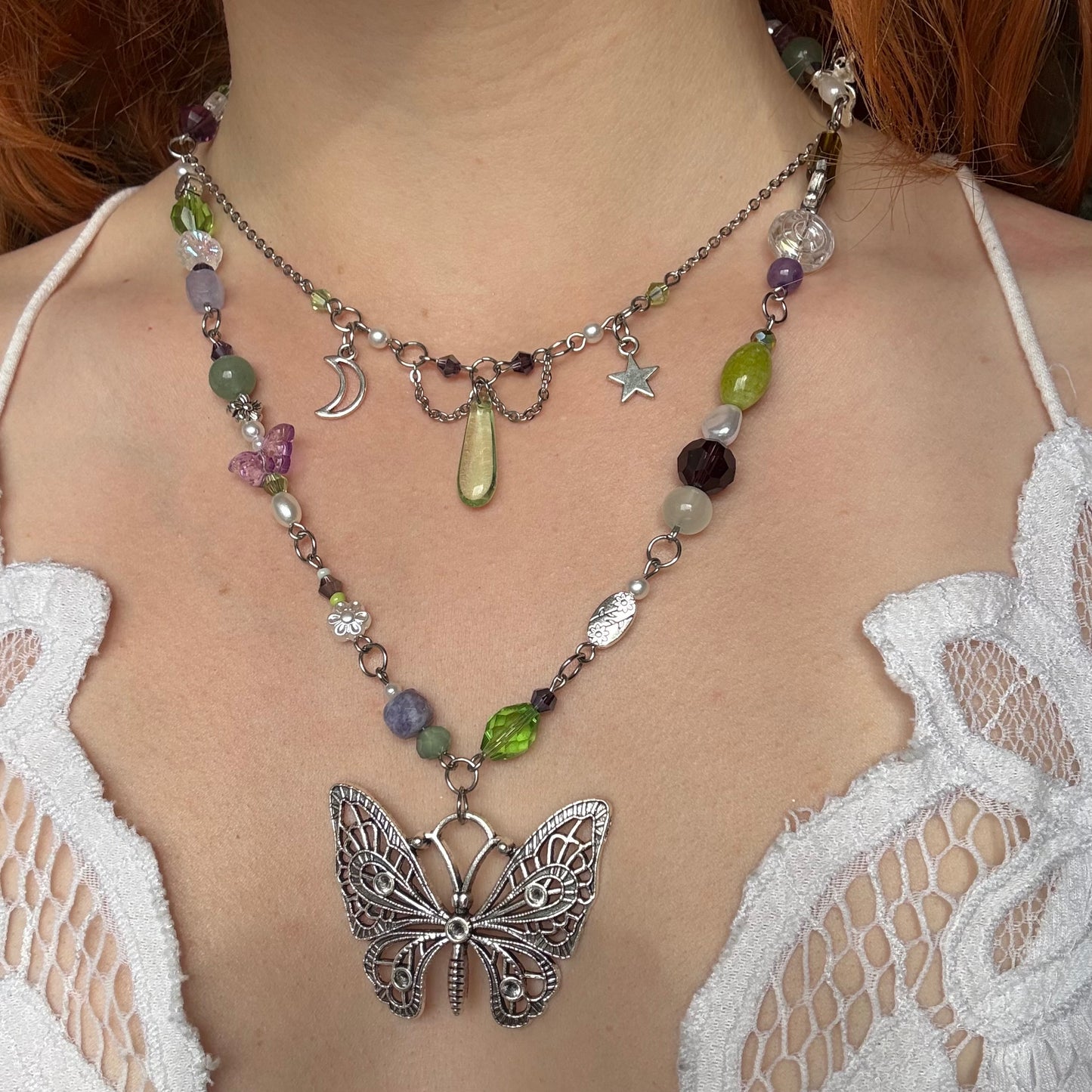 sisters of the moon necklace