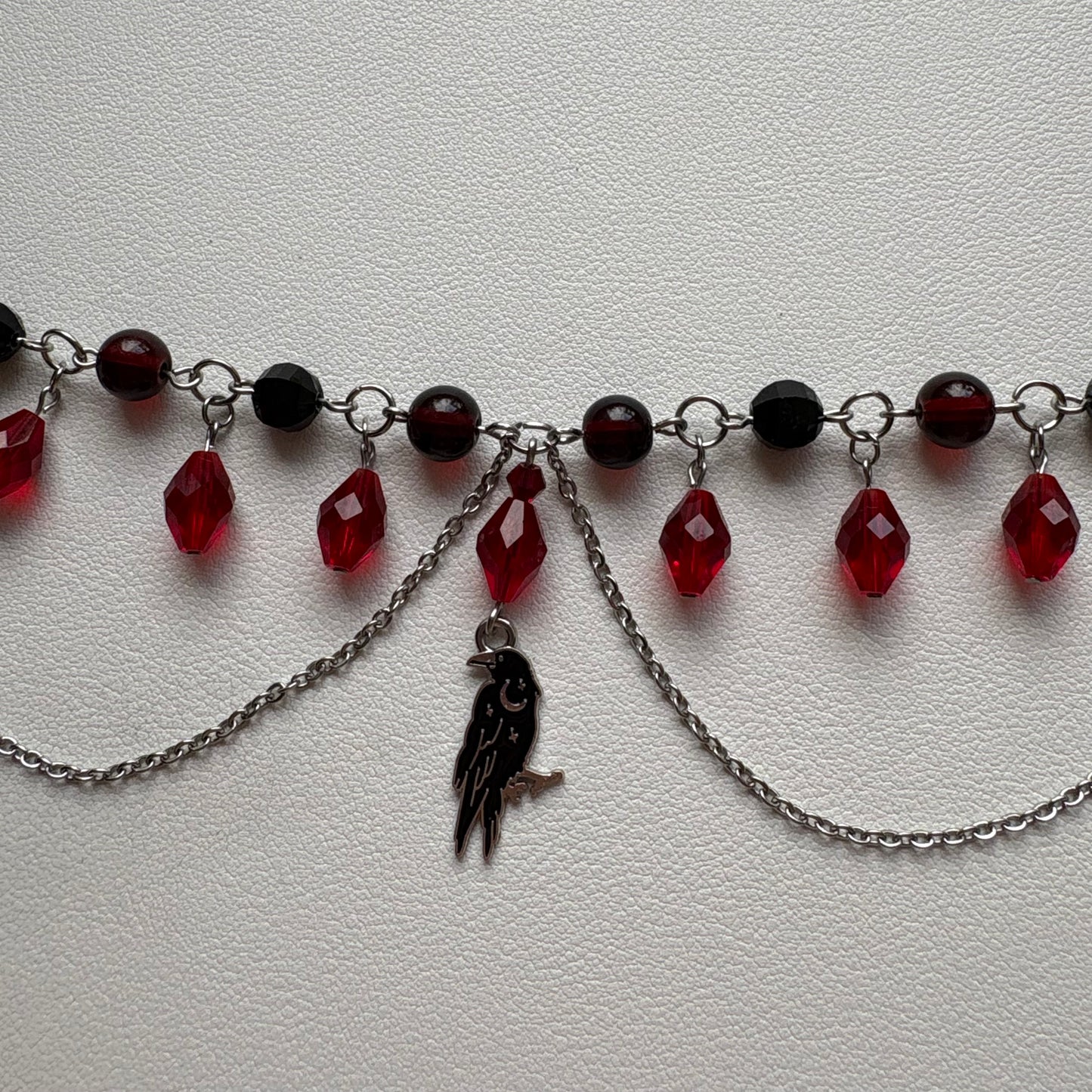 murder of crows necklace