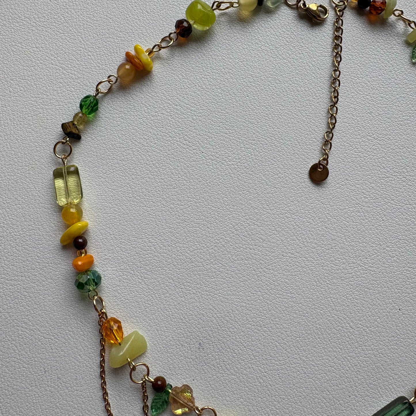 sunflower necklace
