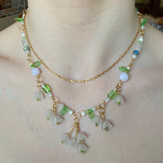 lillie of the valley necklace