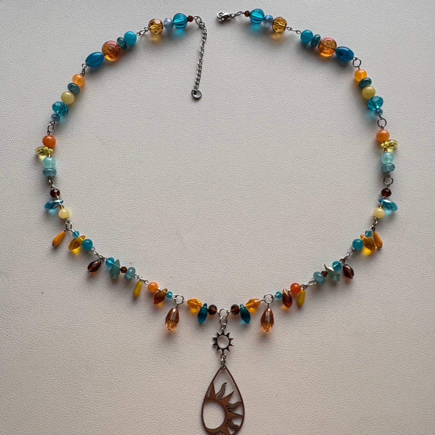summer sun necklace