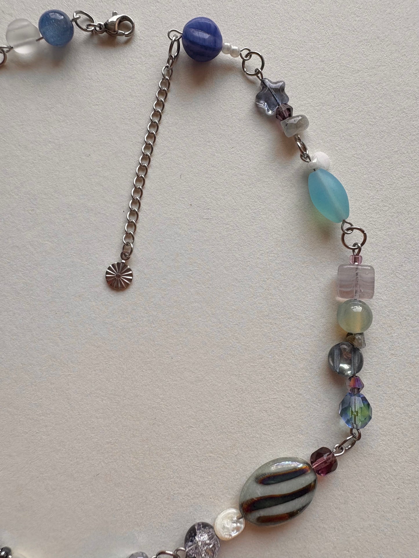 silver star necklace