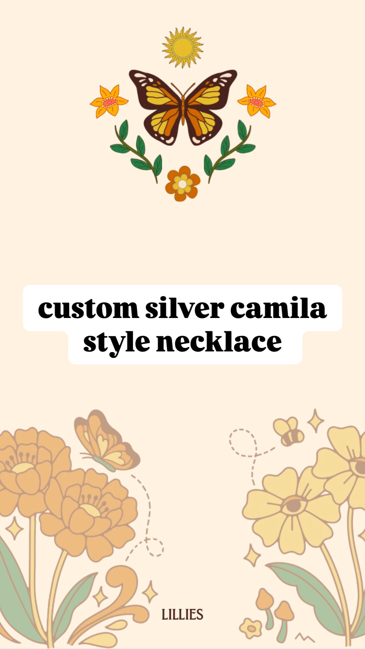 custom camila style necklace