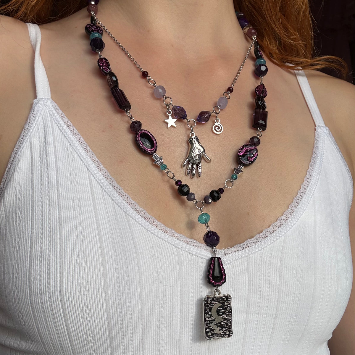 silver sorcerer necklace