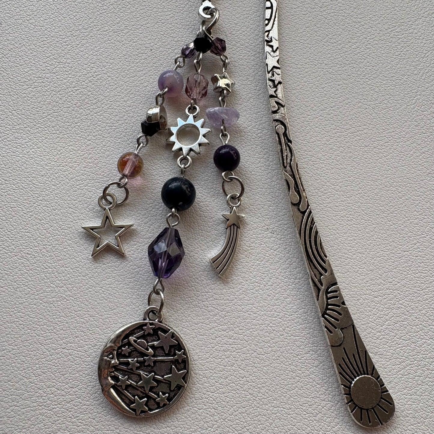 purple moon bookmark