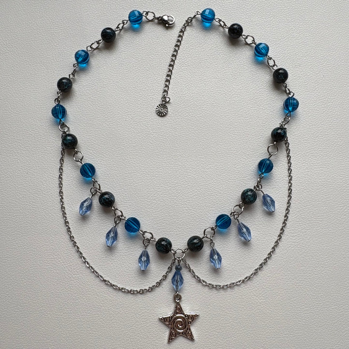 swirl star necklace