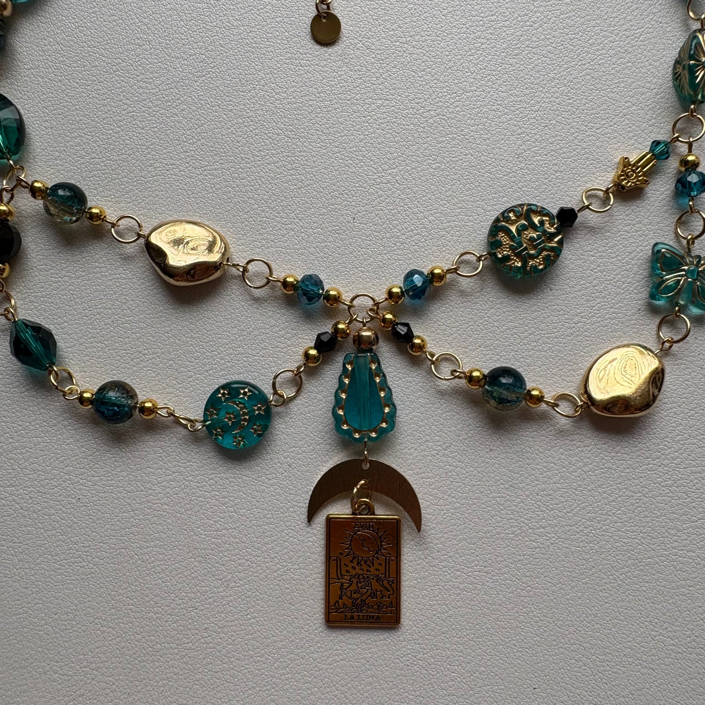 gold dust woman necklace