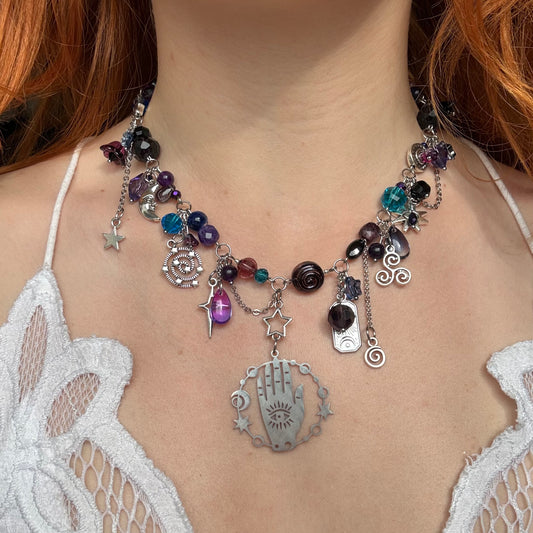 crystal necklace