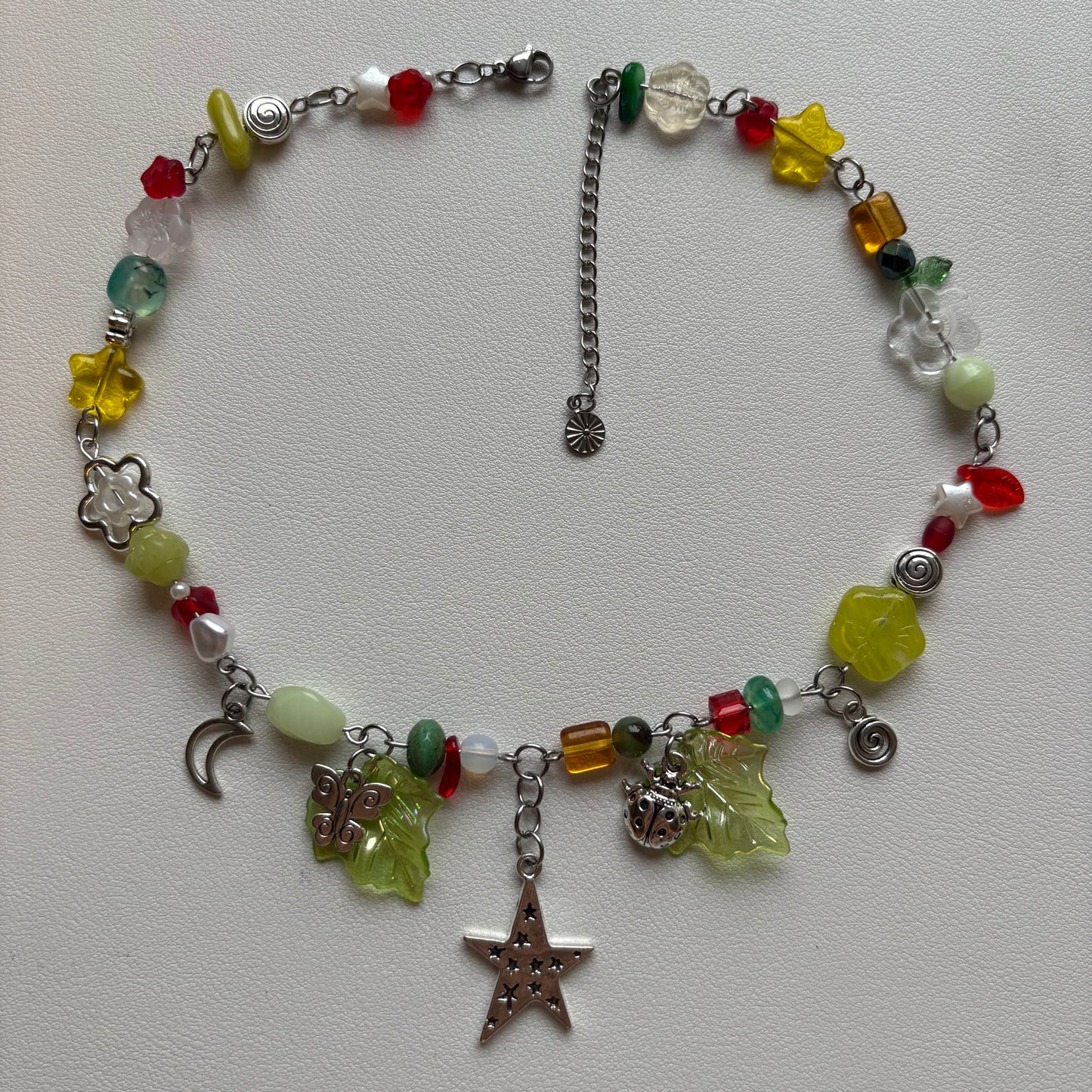 e’s ladybug necklace