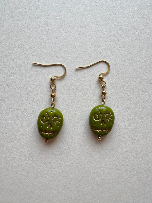 zombie earrings