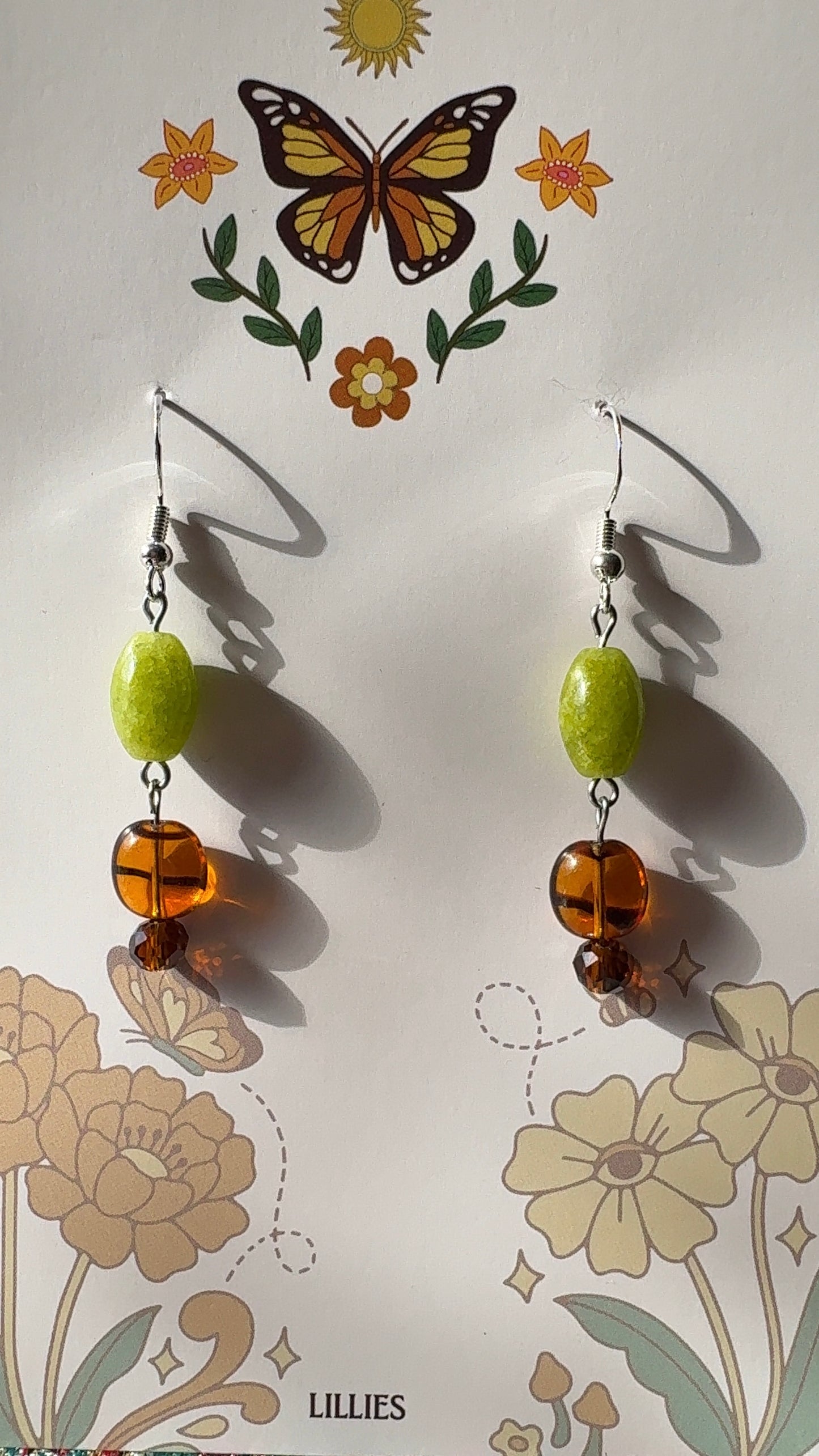 groovy spring earrings