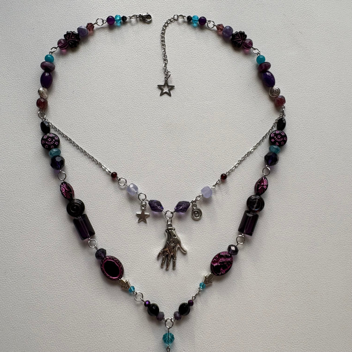 silver sorcerer necklace