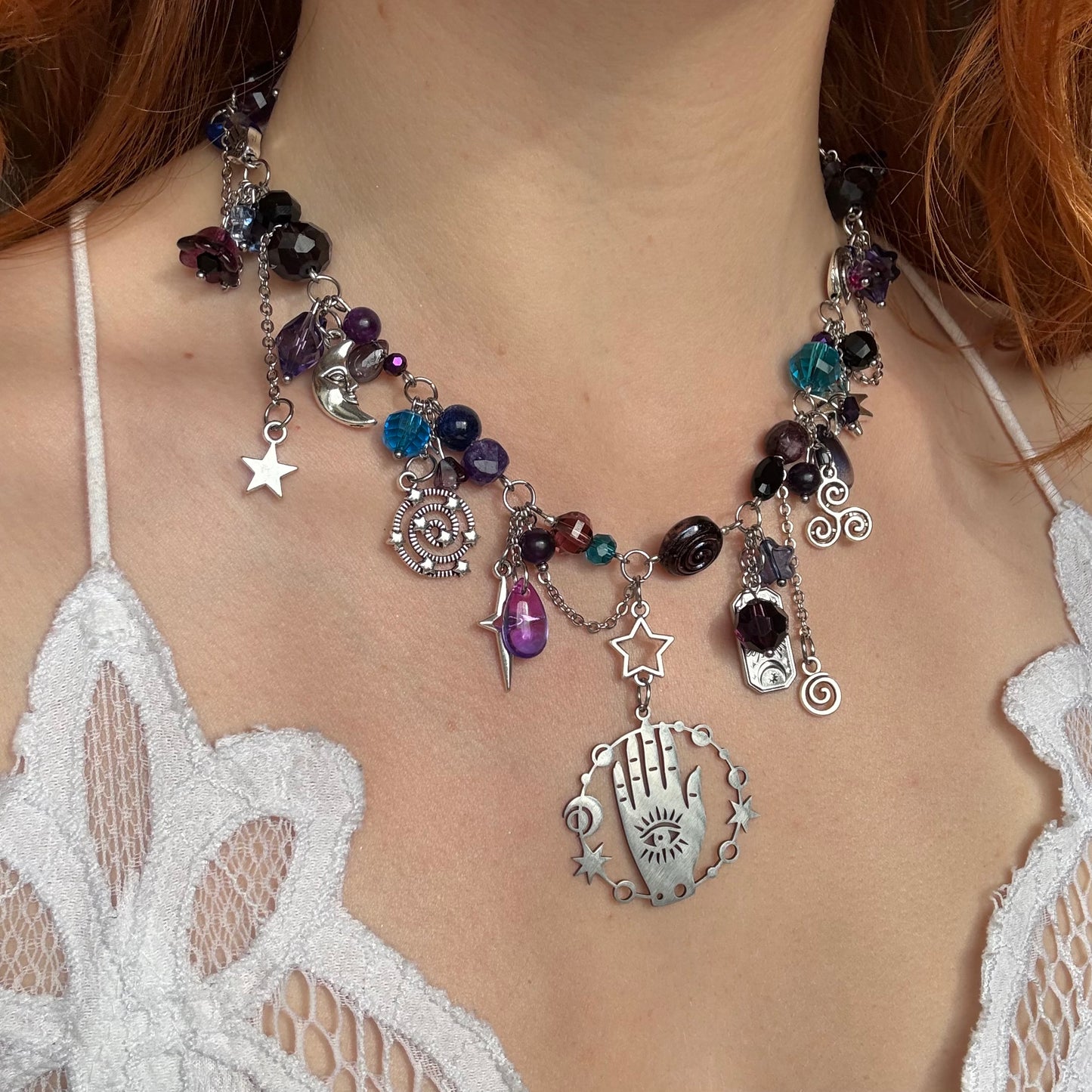 crystal necklace