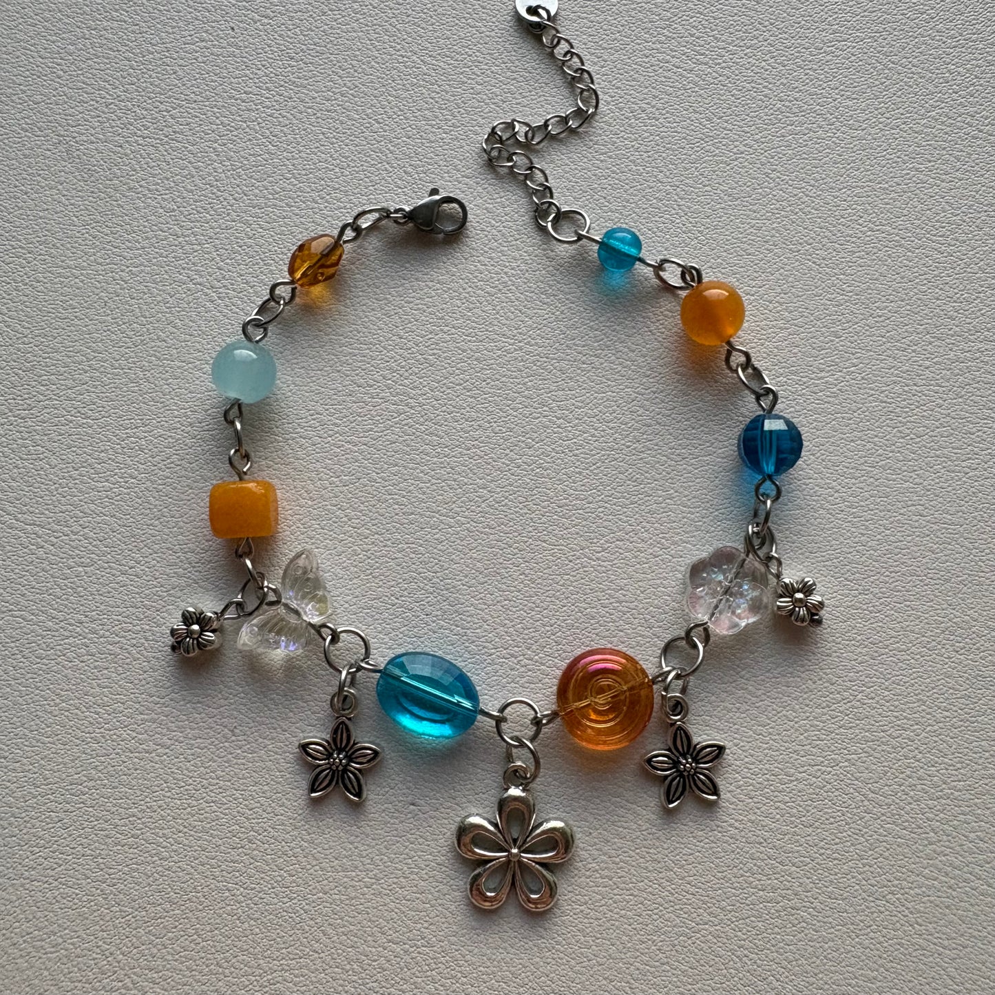 summer flower bracelet