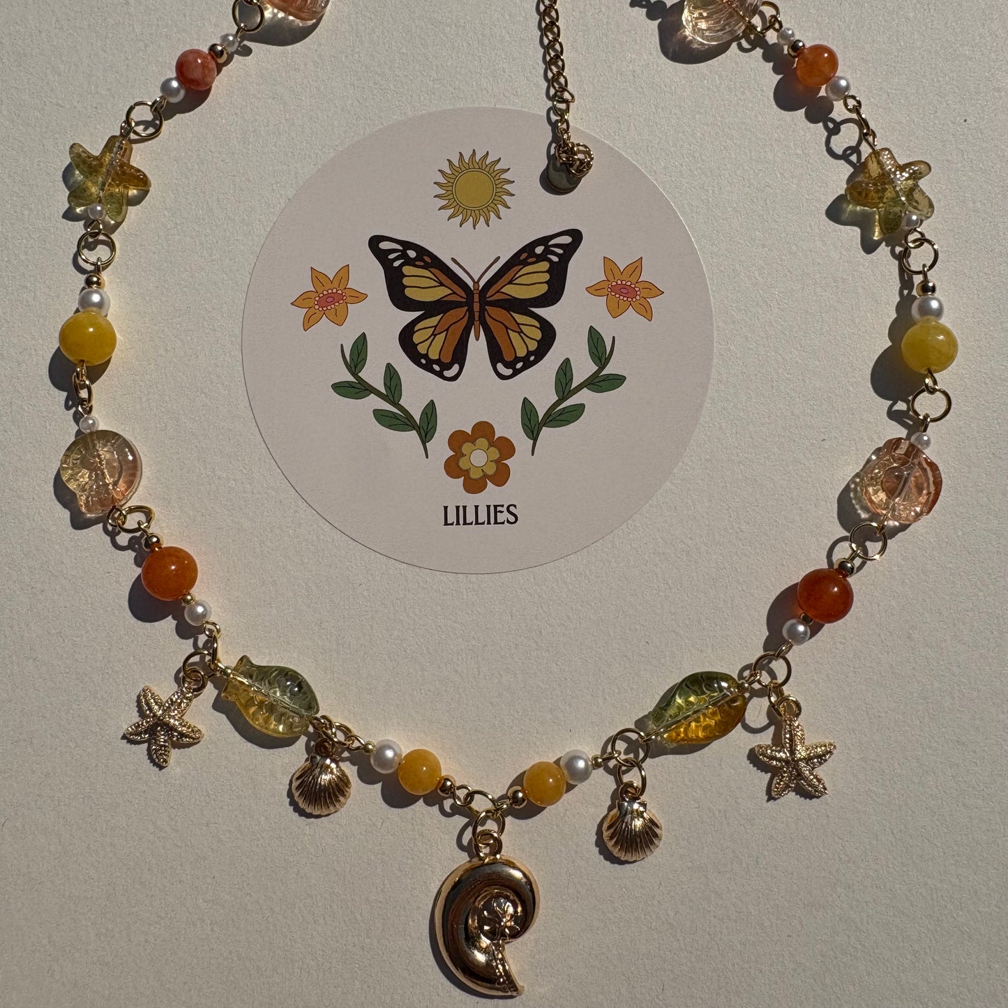 here comes the sun necklace
