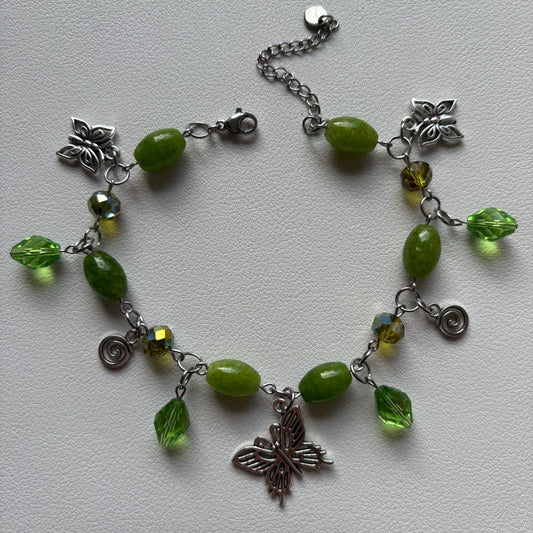 whimsical butterfly bracelet