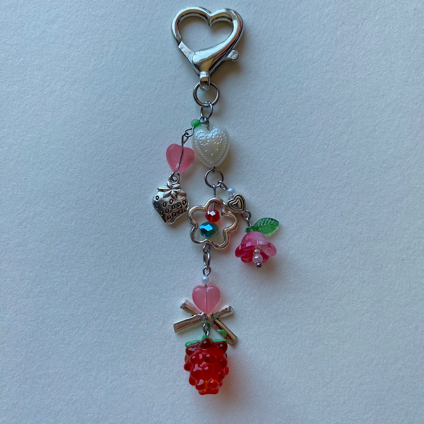 ily berry much keychain