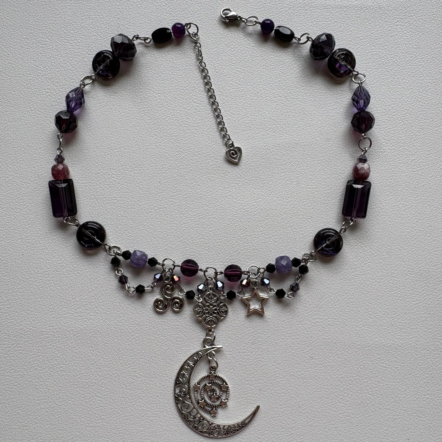 silver rhiannon necklace