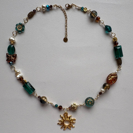 gold penny lane necklace