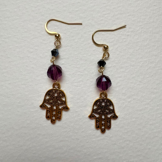 crystal earrings