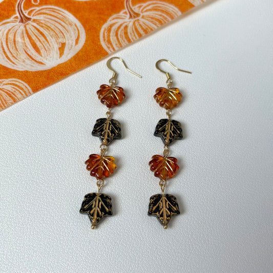 october night earrings