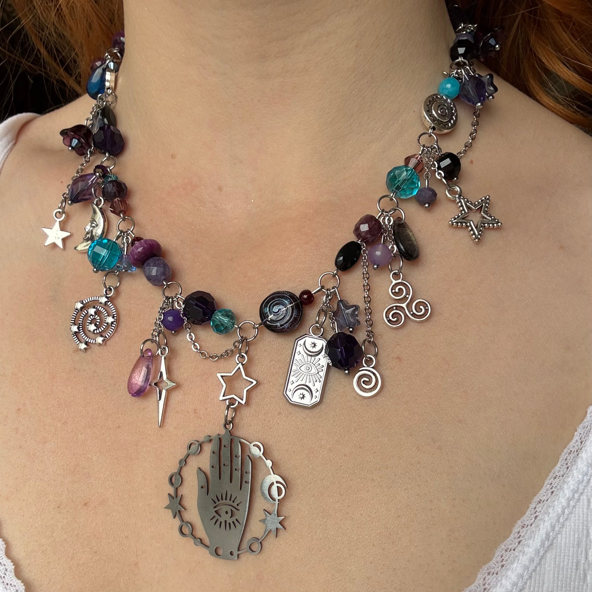 crystal necklace