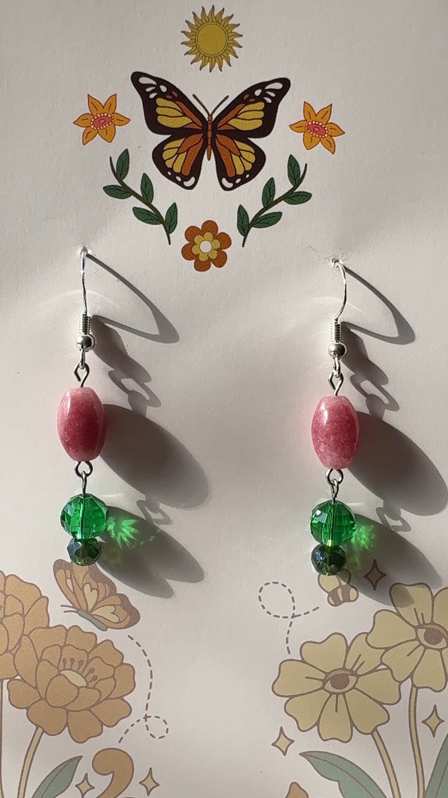 boho spring earrings