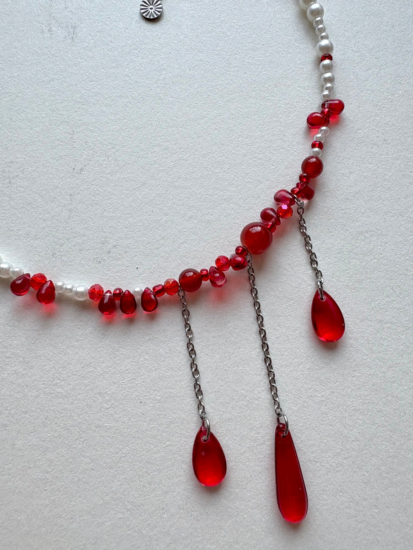 vampires bite necklace