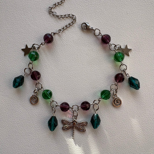 whimsical dragonfly bracelet